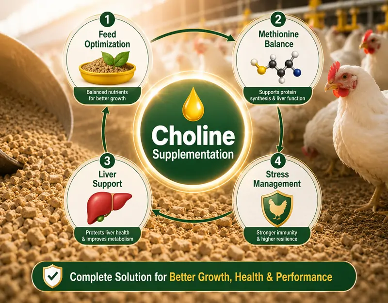 Feed Additive Choline Chloride for Animal Dodatek paszowy Chlorek choliny dla zwierząt