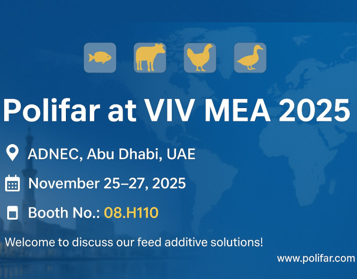 Polifar na targach VIV MEA 2025 – Stoisko 08.H110