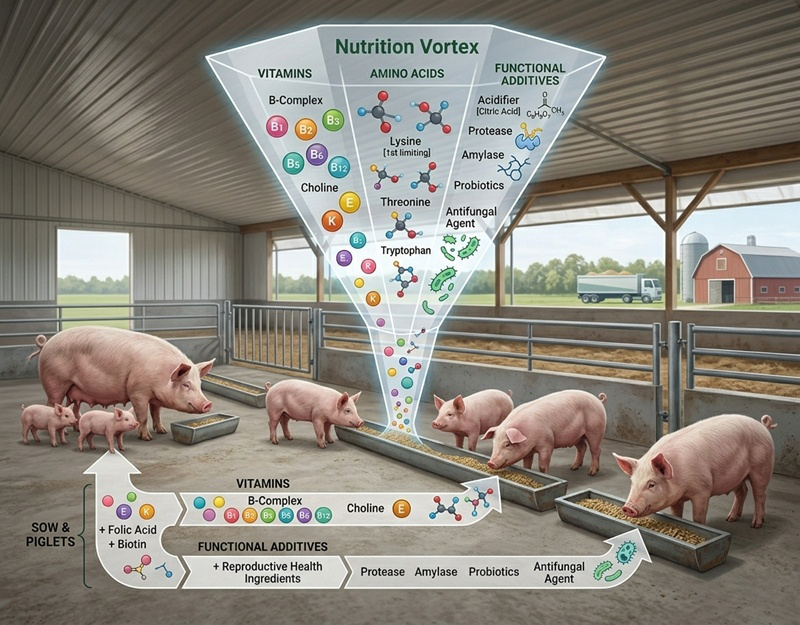 Pig Premixes Premiksy dla świń